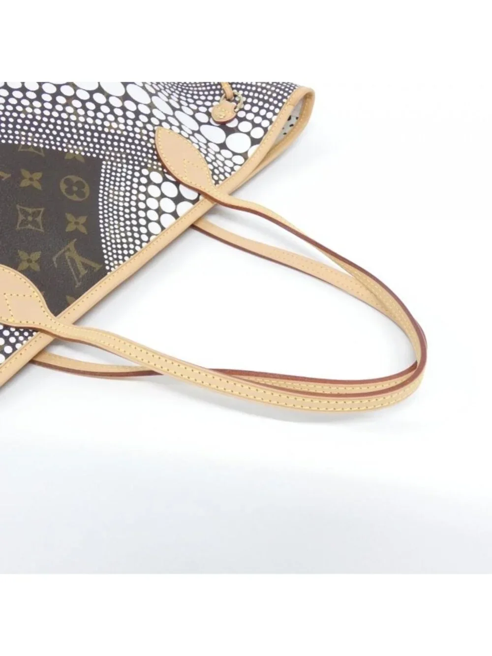 Louis Vuitton Monogram Wave Neverfull MM Bag Brown Marron Yayoi Kusama